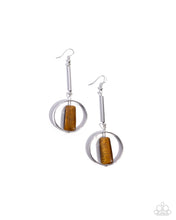 Load image into Gallery viewer, Paparazzi Serendipitous Stones - Brown earring