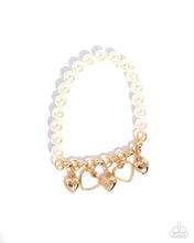 Load image into Gallery viewer, Paparazzi Charming Candidate - Gold bracelet