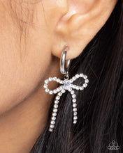 Load image into Gallery viewer, Paparazzi Whispering Whimsy - White earring