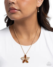 Load image into Gallery viewer, Paparazzi Favorite Flower - Brown necklace