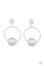 Load image into Gallery viewer, Social Sphere - Silver earrings