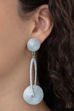 Load image into Gallery viewer, Social Sphere - Silver earrings