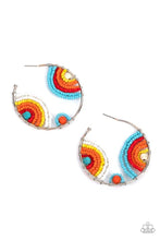 Load image into Gallery viewer, Rainbow Horizons - Multi Hoop earring