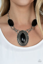Load image into Gallery viewer, Count to Tenacious - Black necklace