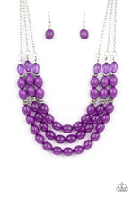Load image into Gallery viewer, Coastal Cruise - Purple necklace
