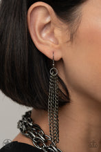 Load image into Gallery viewer, Scarfed for Attention - Gunmetal necklace