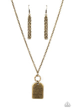 Load image into Gallery viewer, Persevering Philippians - Brass necklace