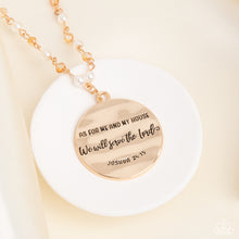 Load image into Gallery viewer, Paparazzi Serving the Lord - Gold necklace