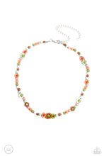 Load image into Gallery viewer, Paparazzi Flower Child Flair - Multi GR/MT necklace