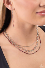 Load image into Gallery viewer, Paparazzi Tasteful Tiers - Red necklace