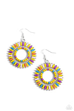 Load image into Gallery viewer, Paparazzi Ferris Wheel Finale - Yellow earring