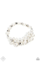 Load image into Gallery viewer, Elegantly Exaggerated - White bracelet