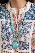 Load image into Gallery viewer, Southwest Paradise - Blue necklace