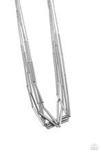 Load image into Gallery viewer, Paparazzi Dynamic Default - Silver necklace
