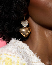 Load image into Gallery viewer, Paparazzi Charming Connection - Gold earring
