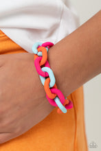 Load image into Gallery viewer, Paparazzi Go the Extra SMILE - Pink bracelet
