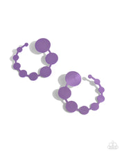 Load image into Gallery viewer, Paparazzi Have It Both PHASE - Purple earring
