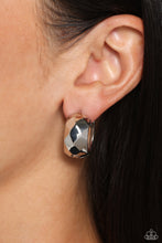 Load image into Gallery viewer, Paparazzi Patterned Past - Silver earring
