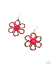 Load image into Gallery viewer, Paparazzi FLOWER Forward - Orange earring
