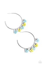 Load image into Gallery viewer, Paparazzi Bemusing Butterflies - Blue earring
