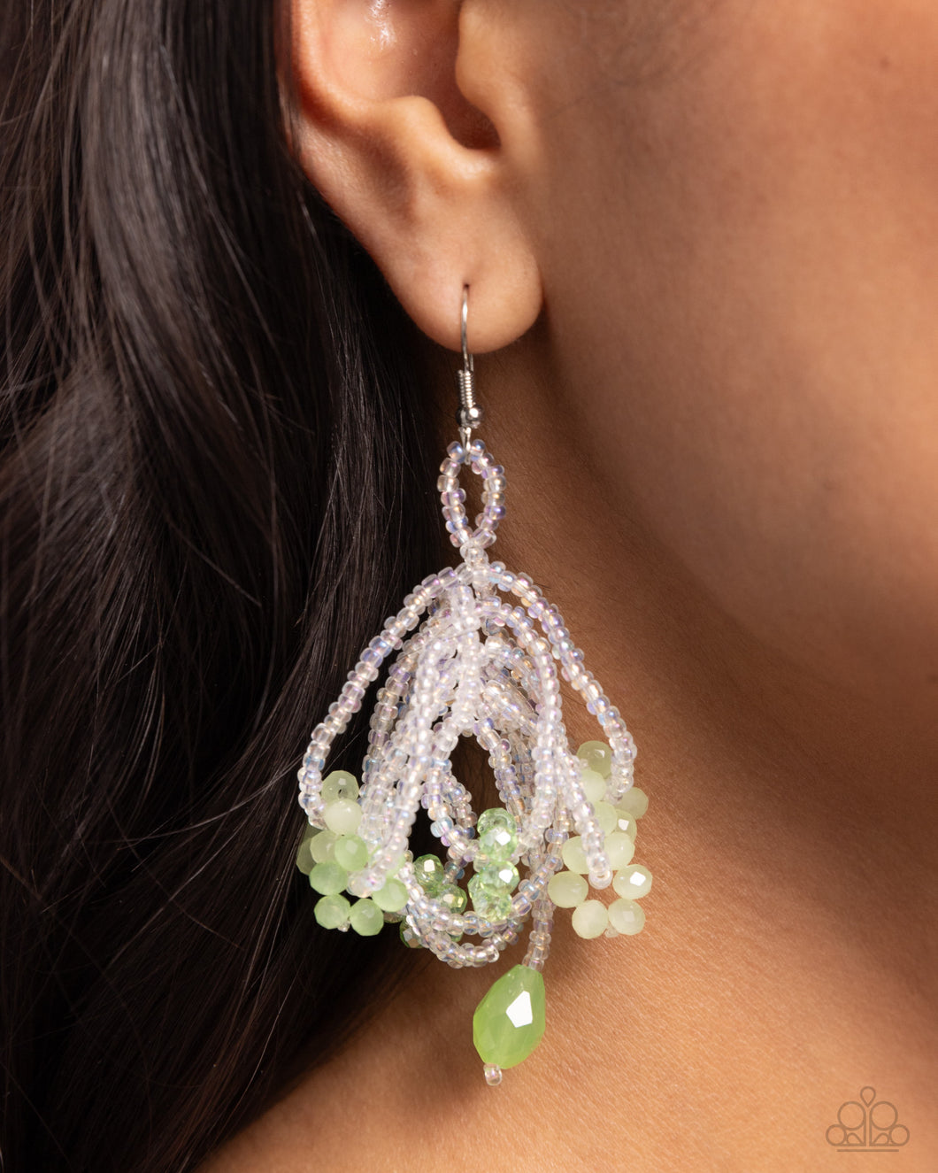 Paparazzi Botanical Bundle - Green earring