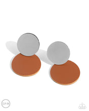 Load image into Gallery viewer, Paparazzi Leather Leader - Brown earring
