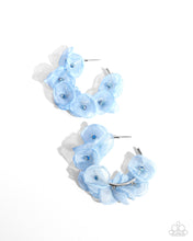 Load image into Gallery viewer, Paparazzi Petaled Pageant - Blue earring
