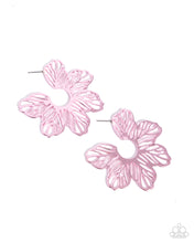 Load image into Gallery viewer, Paparazzi Floral Fame - Pink earring
