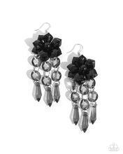 Load image into Gallery viewer, Paparazzi Hawaiian Hallmark - Black earring
