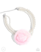 Load image into Gallery viewer, Paparazzi Radiant Rosette - Pink necklace
