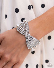 Load image into Gallery viewer, Paparazzi Dashing Demeanor - White bracelet
