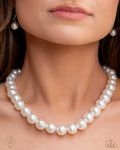 Load image into Gallery viewer, Paparazzi Dashing Definition - White necklace
