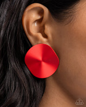 Load image into Gallery viewer, Paparazzi Moody Masterpiece - Red earring
