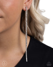 Load image into Gallery viewer, Paparazzi Elevated Elegance - White earring
