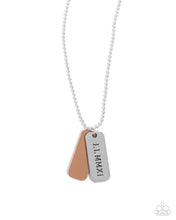 Load image into Gallery viewer, Paparazzi Roman Retrograde - Brown necklace
