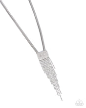 Load image into Gallery viewer, Paparazzi Straighten Up - White necklace
