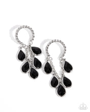 Load image into Gallery viewer, Paparazzi Highest Grade - Black earring
