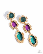 Load image into Gallery viewer, Paparazzi Emotional Elegance - Green earring
