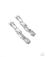 Load image into Gallery viewer, Paparazzi Linked Launch - Silver earring
