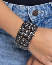 Load image into Gallery viewer, Paparazzi Woven Wardrobe - Black bracelet
