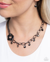 Load image into Gallery viewer, Paparazzi Magic Merger - Black necklace
