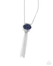 Load image into Gallery viewer, Paparazzi Chained Complication - Blue necklace
