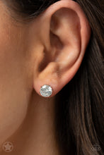 Load image into Gallery viewer, Paparazzi Just in Timeless - White earring
