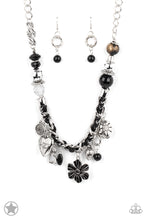 Load image into Gallery viewer, Charmed, I Am Sure - Black necklace
