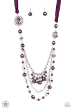 Load image into Gallery viewer, All the Trimmings - Purple necklace
