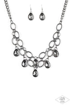 Load image into Gallery viewer, Show-Stopping Shimmer - Black necklace
