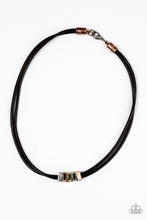 Load image into Gallery viewer, City Square - Black necklace
