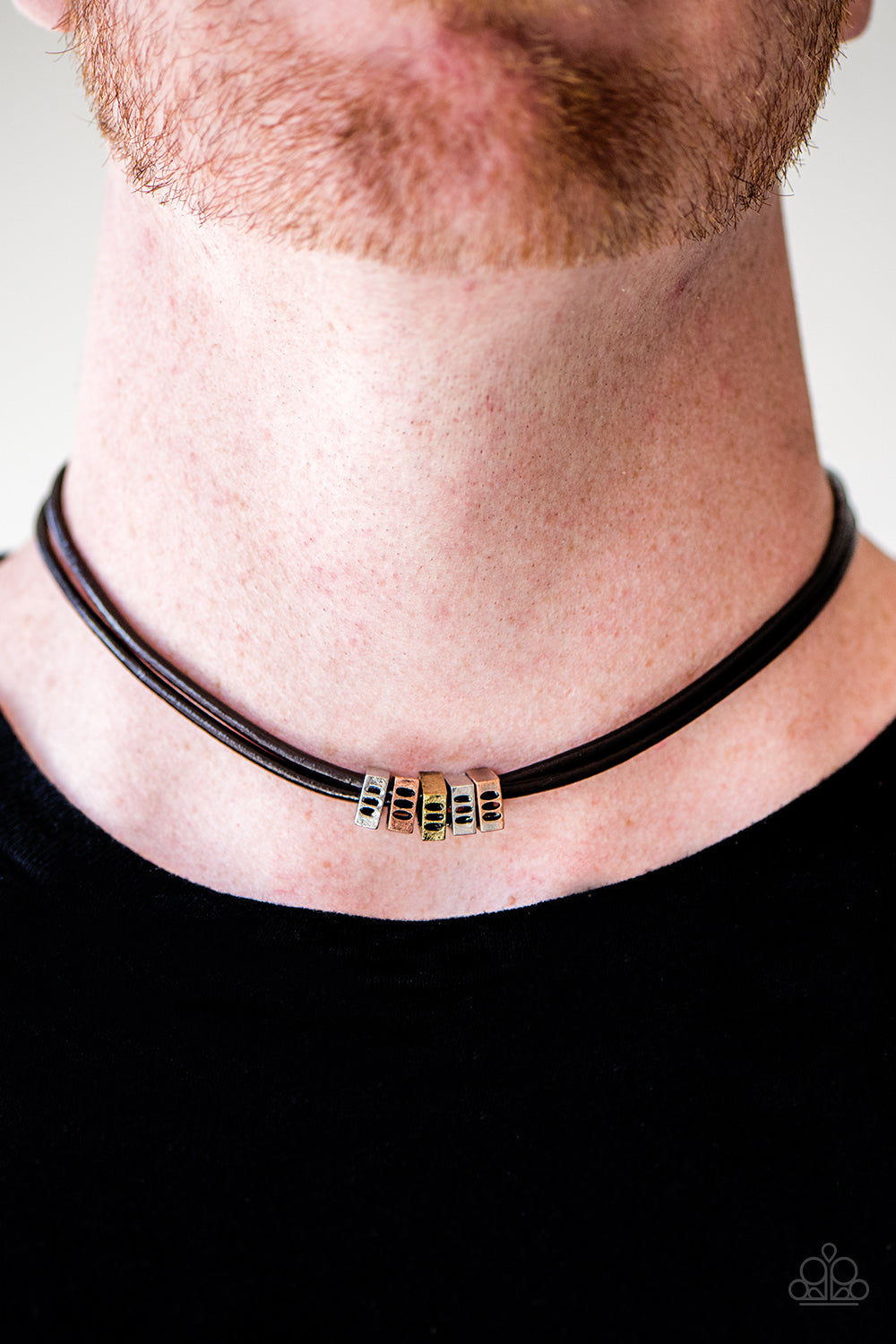 City Square - Black necklace