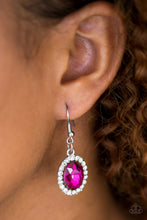 Load image into Gallery viewer, The Fame of the Game - Pink earrings
