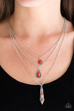 Load image into Gallery viewer, Tahitian Princess - Red necklace
